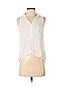 Splendid 100% Rayon White Sleeveless Blouse Size S - photo 1