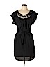 Aqua 100% Polyester Black Casual Dress Size S - photo 1