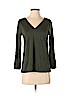 Ann Taylor LOFT Outlet Green Long Sleeve T-Shirt Size XS - photo 1