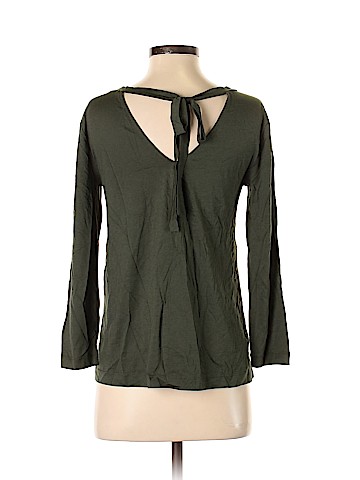 Ann Taylor LOFT Outlet Long Sleeve T-Shirt (view 2)