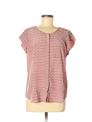 Joie Short Sleeve Silk Top (view 1)