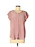 Joie 100% Silk Pink Short Sleeve Silk Top Size M - photo 1
