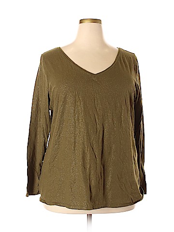 Lane Bryant Long Sleeve Top (view 1)