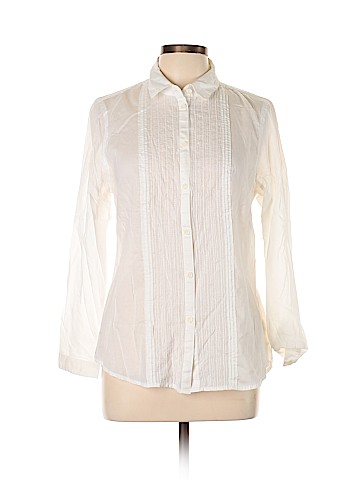 American Eagle Outfitters Long Sleeve Button-Down Shirt (view 1)