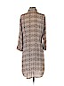 CAbi 100% Polyester Tan Casual Dress Size M - photo 2