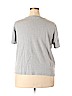Lands' End 100% Cotton Gray Short Sleeve T-Shirt Size 18 - 20 - photo 2