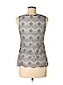 Banana Republic Gray Sleeveless Blouse Size S - photo 2