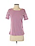 Ann Taylor Purple Short Sleeve Top Size S (petite) - photo 1