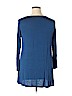 Popana Blue 3/4 Sleeve Top Size XL - photo 2