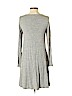 American Eagle Outfitters Gray Casual Dress Size S - photo 2