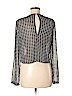 TOBI 100% Polyester Black Long Sleeve Blouse Size S - photo 2