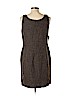 Preview Collection Brown Casual Dress Size 10 (petite) - photo 2