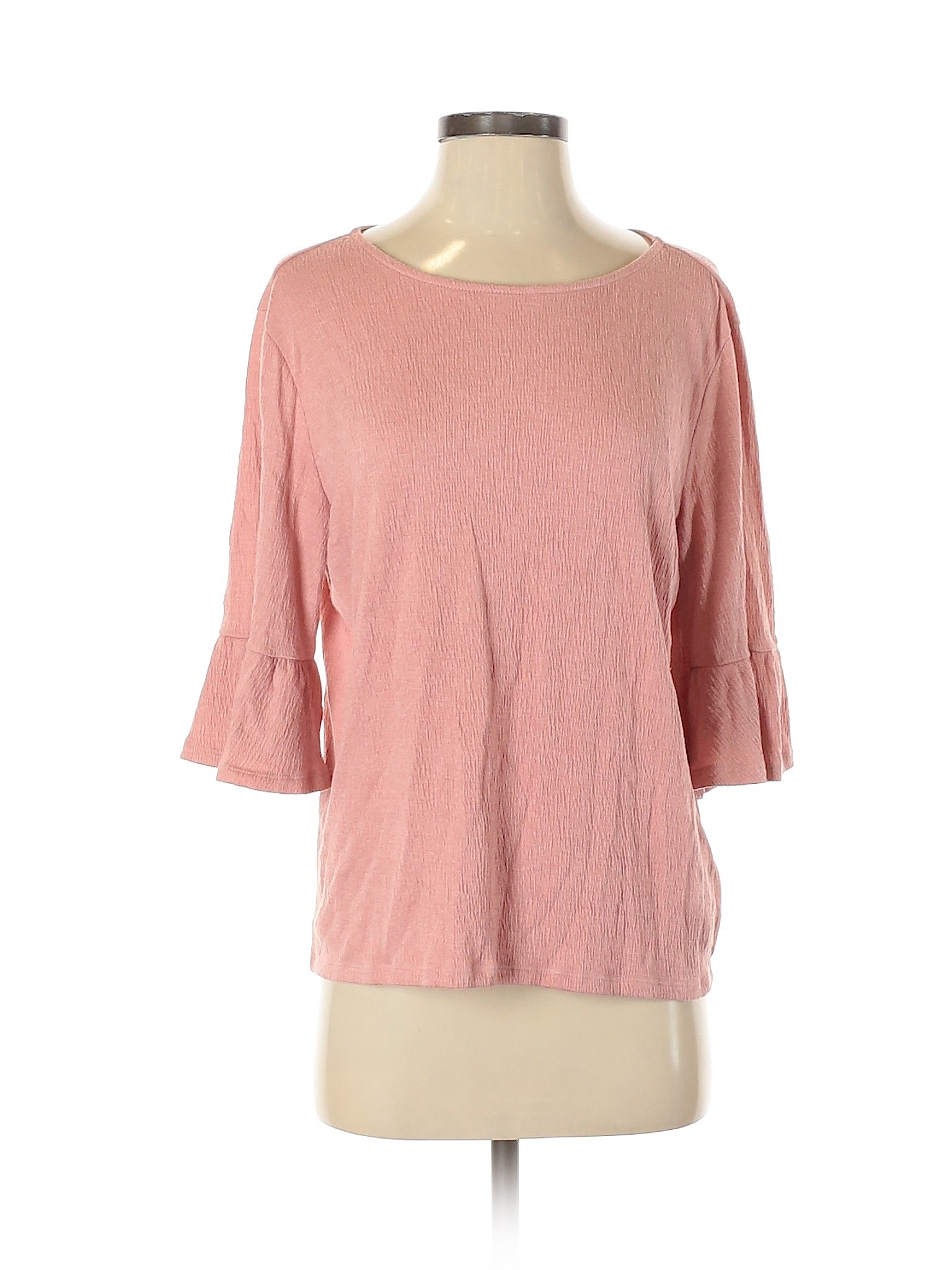 Old Navy Women Pink 3/4 Sleeve Top S | eBay