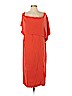 Prabal Gurung 100% Silk Orange Cocktail Dress Size 8 - photo 1