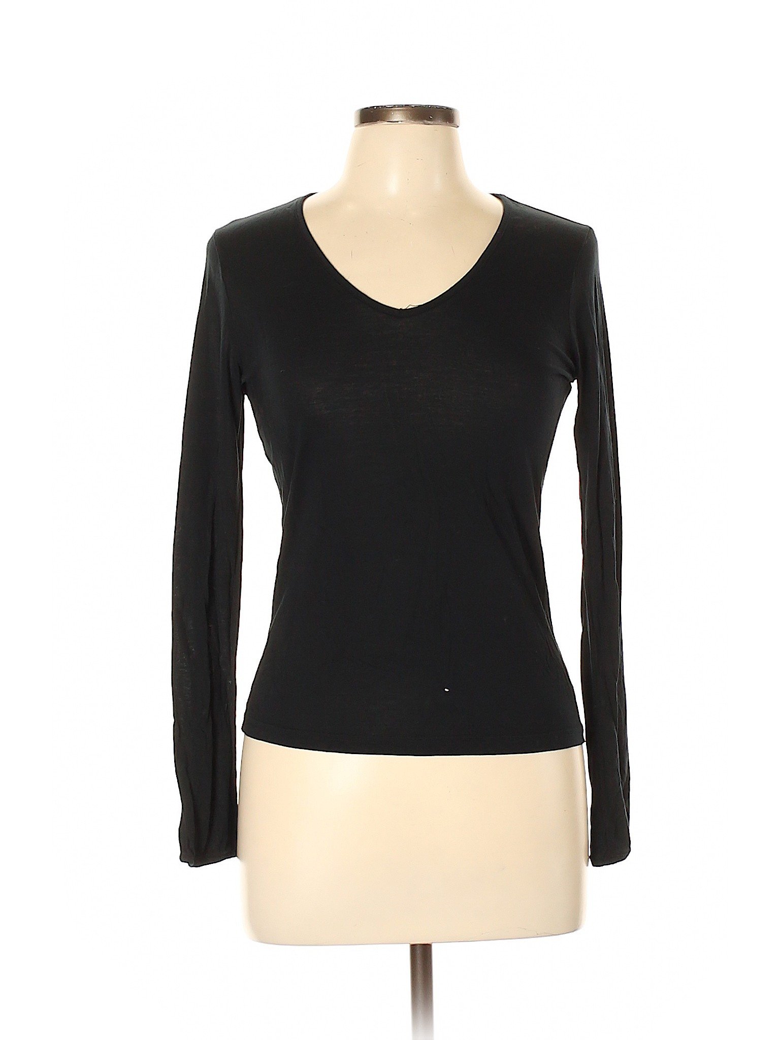Gap Women Black Long Sleeve T Shirt L | eBay