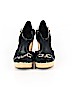 Ann Taylor Black Wedges Size 6 1/2 - photo 2