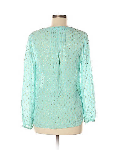 Lilly Pulitzer Long Sleeve Silk Top (view 2)