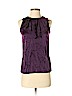 Vince. Purple Sleeveless Silk Top Size XS - photo 1