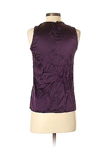 Vince. Sleeveless Silk Top (view 2)