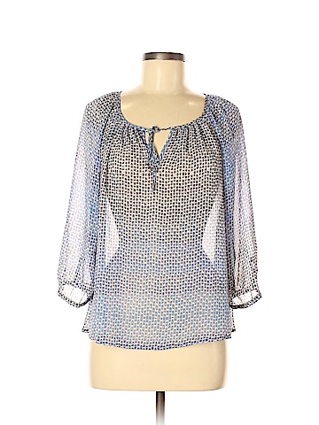 a.n.a. A New Approach 3/4 Sleeve Blouse (view 1)