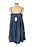 a loves a 100% Lyocell Blue Casual Dress Size M - photo 2