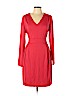 Lands' End Red Casual Dress Size L - photo 1