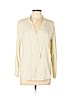 Pomandere 100% Viscose Ivory Long Sleeve Blouse Size EU 42 / US 12 - photo 1