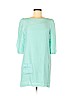 Annie Griffin 100% Silk Blue Casual Dress Size 6 - photo 1
