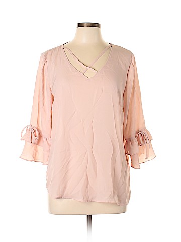 Maurices 3/4 Sleeve Blouse (view 1)