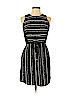 Vince Camuto 100% Polyester Black Casual Dress Size 6 (petite) - photo 1
