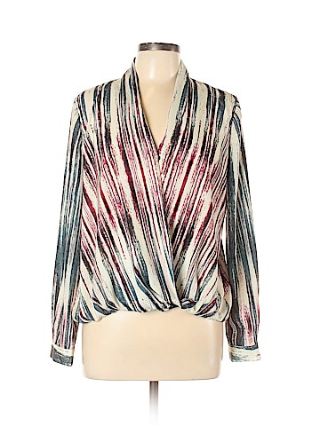 Waverly Grey Long Sleeve Blouse (view 1)