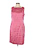 Talbots 100% Silk Pink Casual Dress Size 12 - photo 1