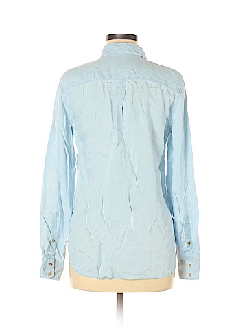 American Eagle Outfitters Long Sleeve Button-Down Shirt (view 2)