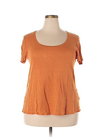 Eileen Fisher Plus System Short Sleeve T-Shirt (view 1)
