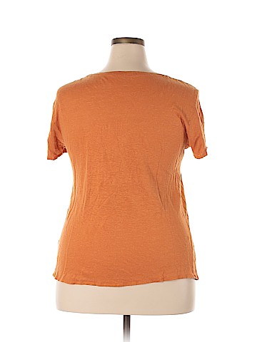 Eileen Fisher Plus System Short Sleeve T-Shirt (view 2)