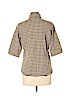 WOOLRICH John Rich & Bros. 100% Cotton Tan Short Sleeve Button-Down Shirt Size L - photo 2