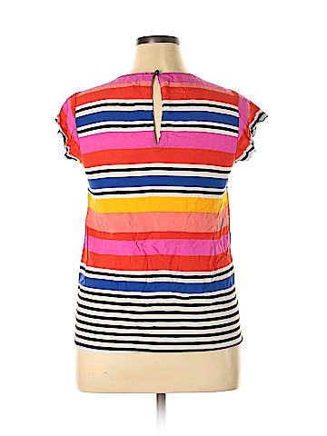 Cynthia Rowley TJX Short Sleeve Blouse (view 2)