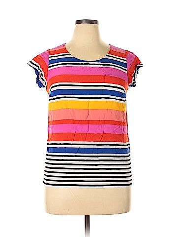 Cynthia Rowley TJX Short Sleeve Blouse (view 1)