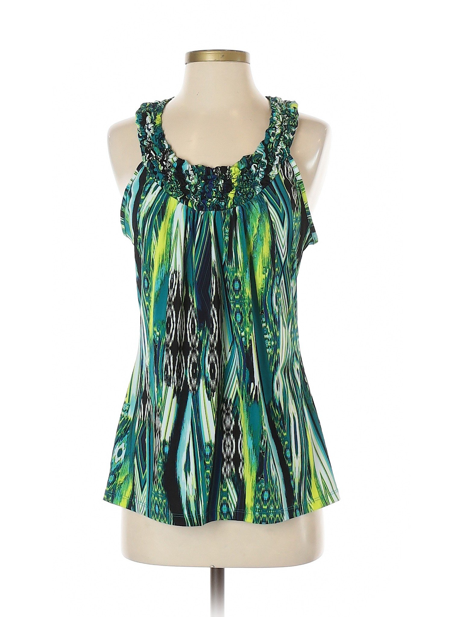 Cocomo Women Green Sleeveless Blouse M | eBay