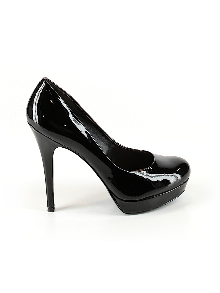 Arturo Chiang Black Heels Size 7 1/2 - photo 1