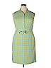J. McLaughlin Green Casual Dress Size XL - photo 1