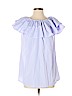 Unbranded Blue Short Sleeve Blouse Size S - photo 1