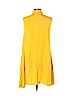 CATHERINE Catherine Malandrino 100% Rayon Yellow Casual Dress Size L - photo 2