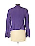 Armani Collezioni 100% Silk Purple Silk Blazer Size 10 - photo 2