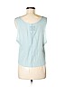 Rails 100% Tencel Blue Sleeveless Blouse Size S - photo 2