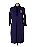Lauren by Ralph Lauren Purple Casual Dress Size L - photo 1