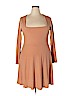 Boohoo Boutique Orange Casual Dress Size 14 - photo 1
