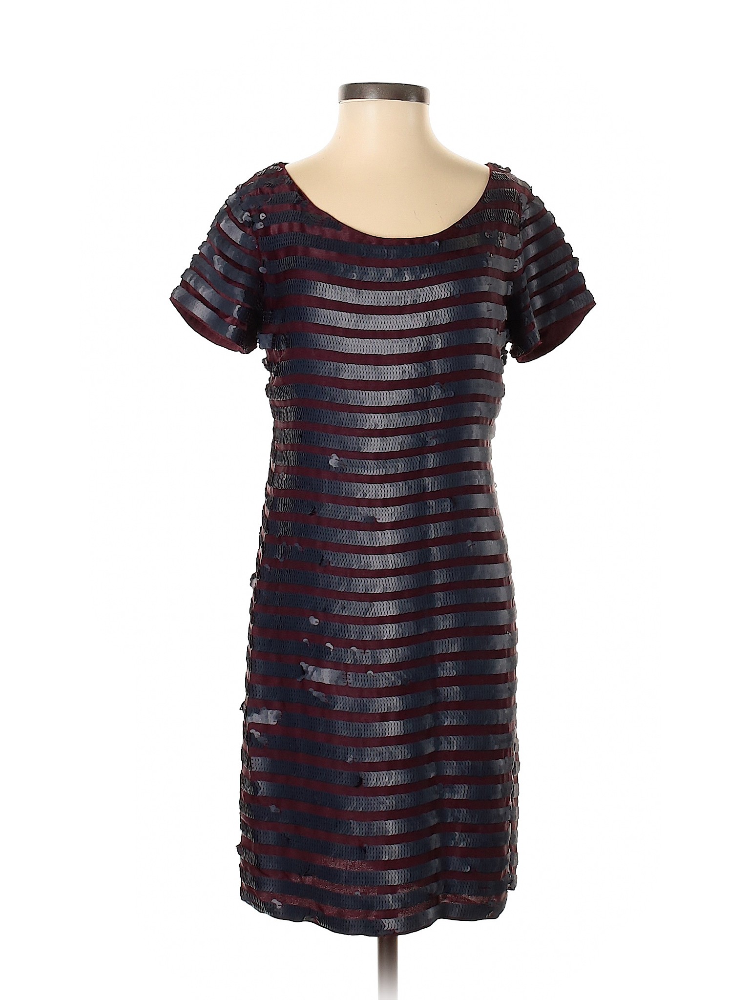 French Connection 100% Viscose Burgundy Cocktail Dress Size 0 - 78% off ...