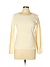 J. Crew Factory Store Ivory Pullover Sweater Size L - photo 1