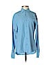Tomas Maier 100% Cotton Blue Long Sleeve Button-Down Shirt Size 0 - photo 1